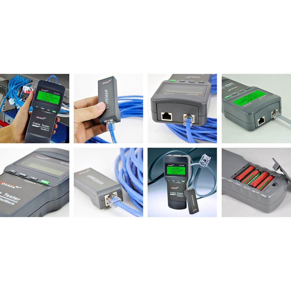 Network Cable Tester NF-8108 RJ45 Lan Tester Cable... – Vicedeal