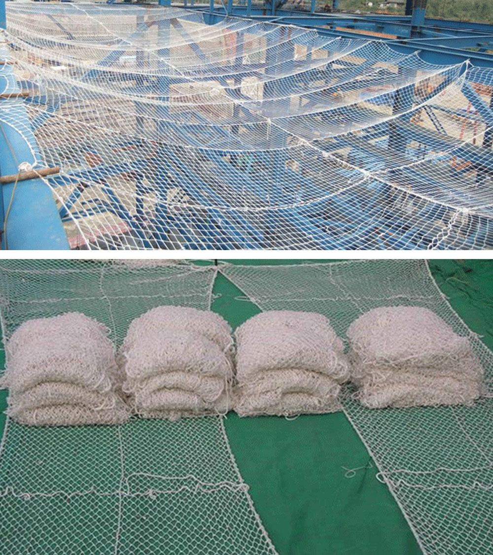 Kraftig polyester plante espalier netting 10 x 10cm kvadratisk mykt netting hagearbeid planting espalier netting