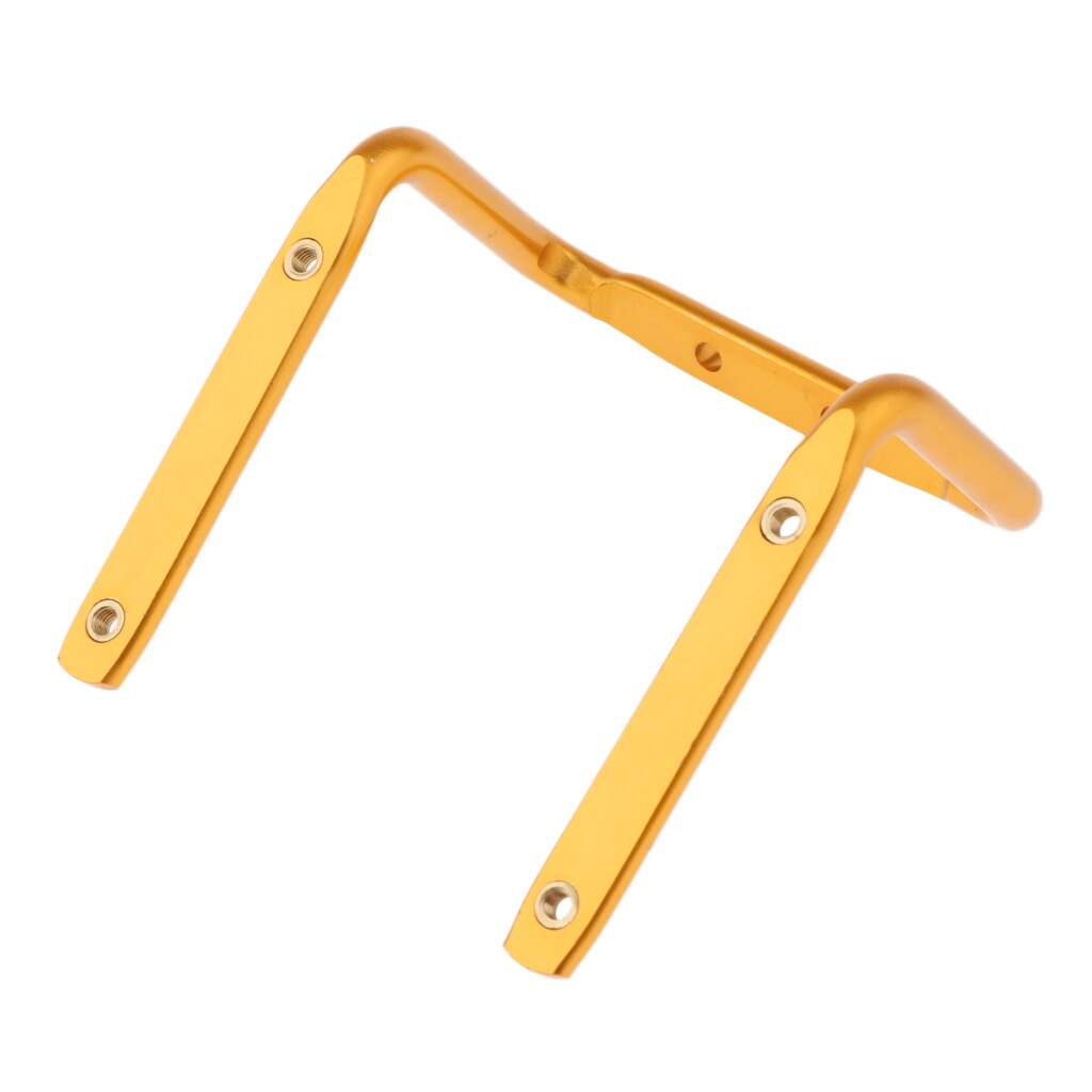 Podwójny uchwyt na bidon adapter ze stopu aluminium podwójne butelki uchwyt stojak na wioślarz kolarstwo powrót zacisk sztycy siodło: złoty 