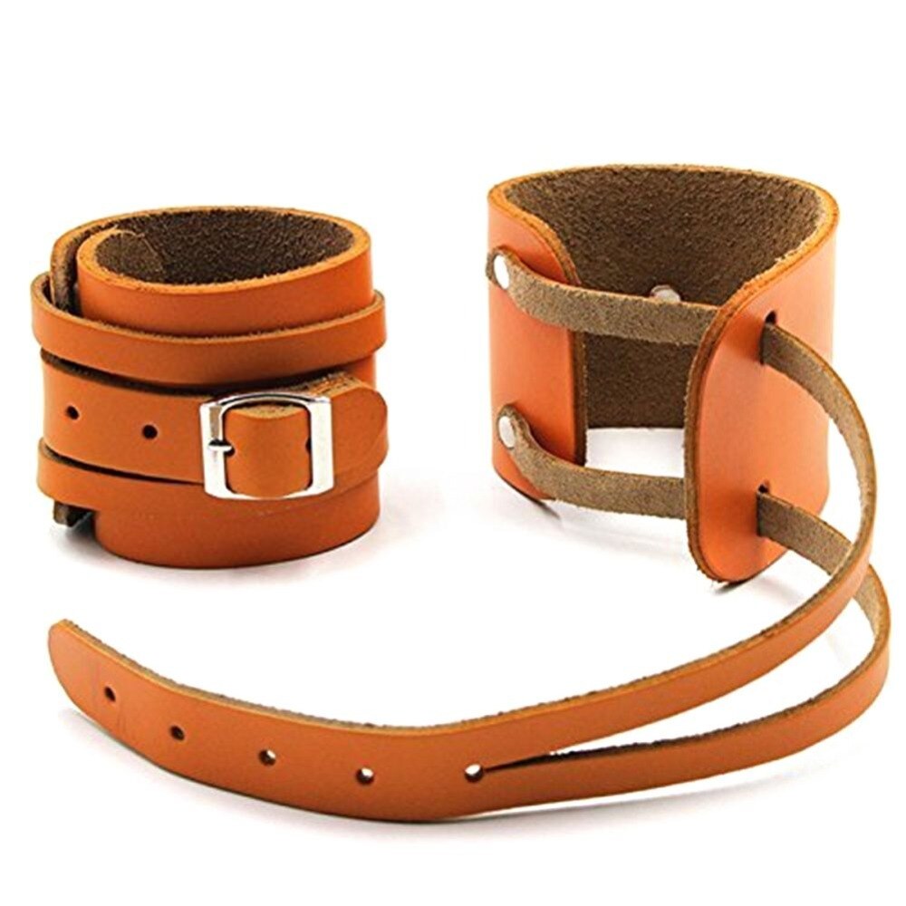 Cuir Haltérophilie Bracelets Pour Haltère Gym Haltères Fitness Gants Enveloppements De Poignet De Bodybuilding Soutien