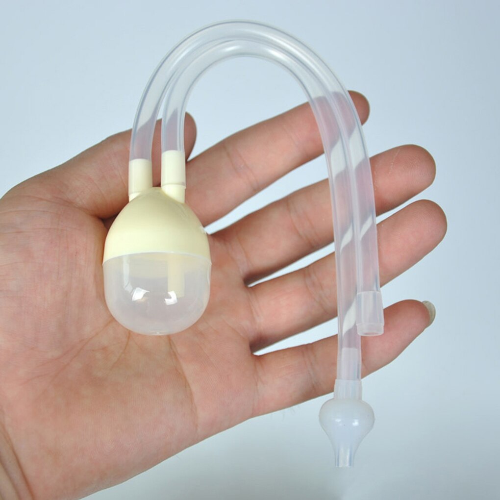 Silicone Infant Nose Cleaner Born Baby Infant Safety Vacuum Suction Nasal Aspirator Flu Protection