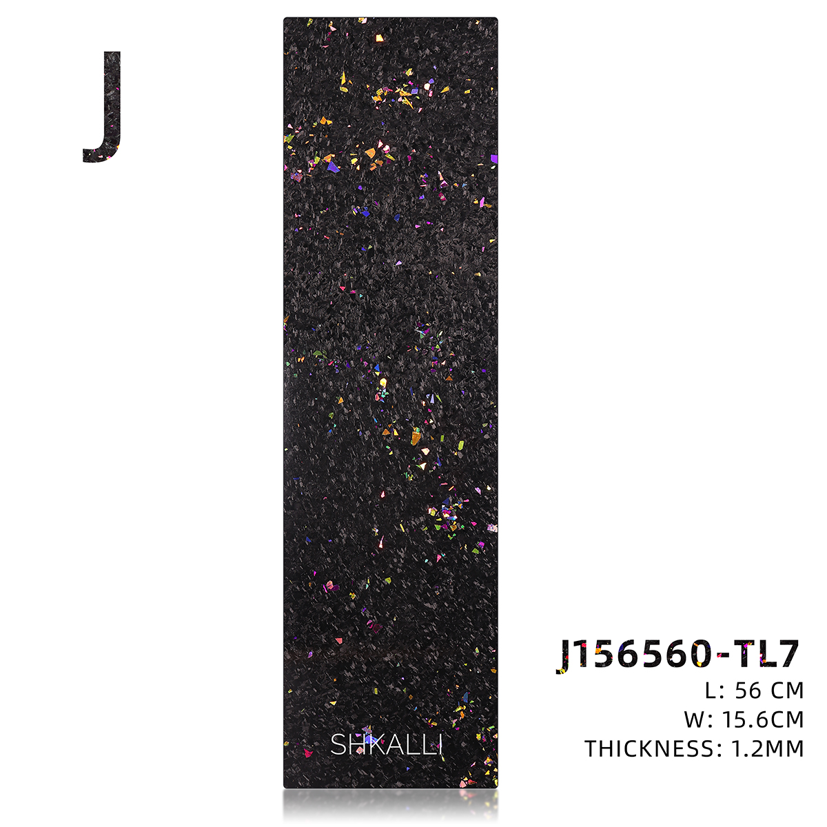 Tabla de aluminio/Balayage y paleta para blanquear el cabello, tabla de pelo SHKALLI, peluquería, tinte para colorear: Negro