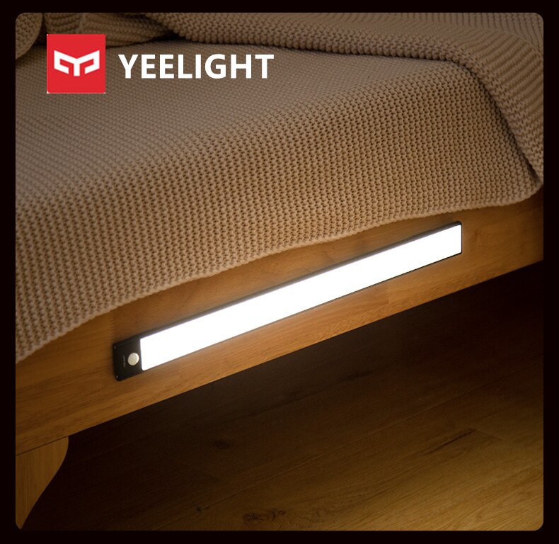 YEELIGHT Induction Night Light LED Smart Human Motion Sensor Light Bar Rechargeable Wardrobe Cabinet Corridor Wall Lamps