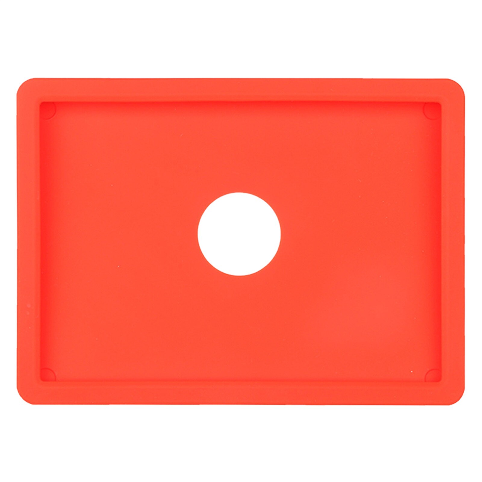 Siliconen Beschermhoes Voor Apple Magic Trackpad2 Accessoires Quick Release Anti Kras Shockproof Touchpad Shell Cover: Red