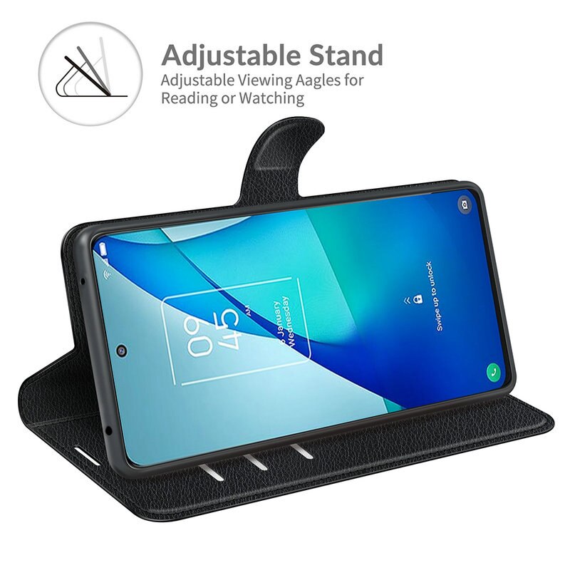 Voor Tcl 20 5G T781K T781H Tcl 20L Plus 20L + T774H T774B T775H T775B Tcl 20S Portemonnee telefoon Case Flip Leather Cover Capa Etui