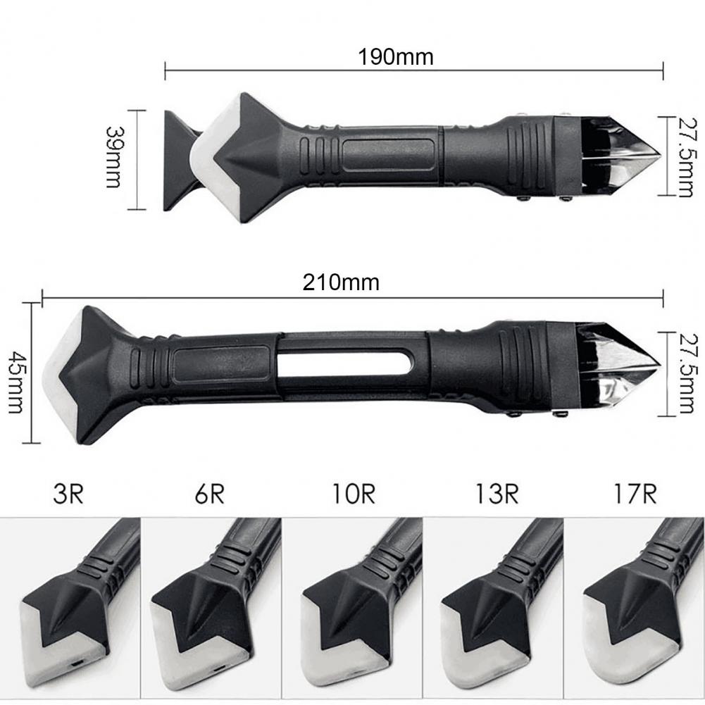 7 Stks/set Plastic Kit Hoek Schraper Breeuwen Mould Remover Glas Kit Remover Tool Spatel Lijm Schop Voor Huis Schoonmaken Tool
