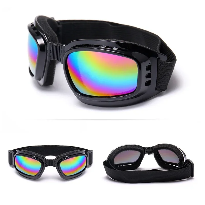 draussen-Sport Reiten Sonnenbrille Klapp Sonnenbrille Motorrad Brille Ski Brille Windschutzscheibe Brille Jahrgang Windschutzscheibe Brille