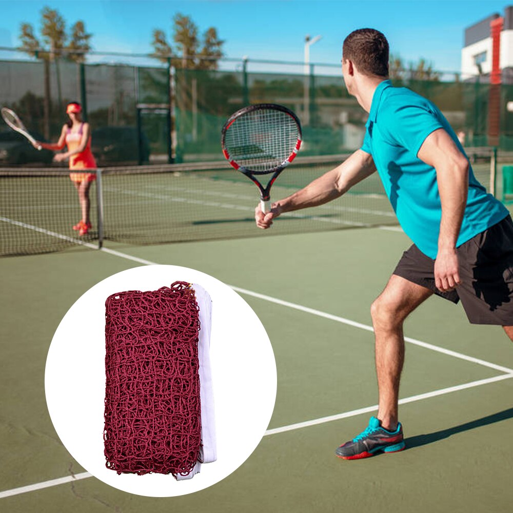 20.3 X 2.5FT Badminton Net Portable Lightweight Training Net for Badminton Volleyball Tennis