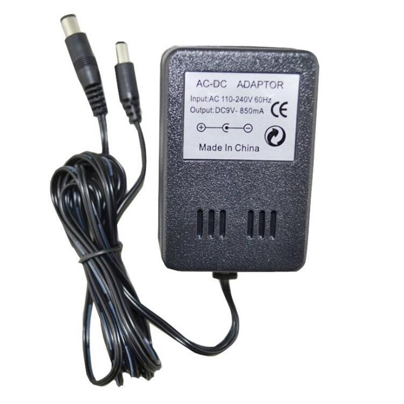 Universal 3 in 1 ac strømadapter ledningskabel til nintend nes / sens sega genesis strømforsyning videospil tilbehør us plug