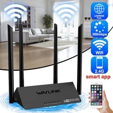 Wavlink 521r2proouter 2.4ghz wifi roteadores 1167mbps wifi repetidor 128mb ddr3 alto ganho 4 antenas extensor de rede ue eua plug