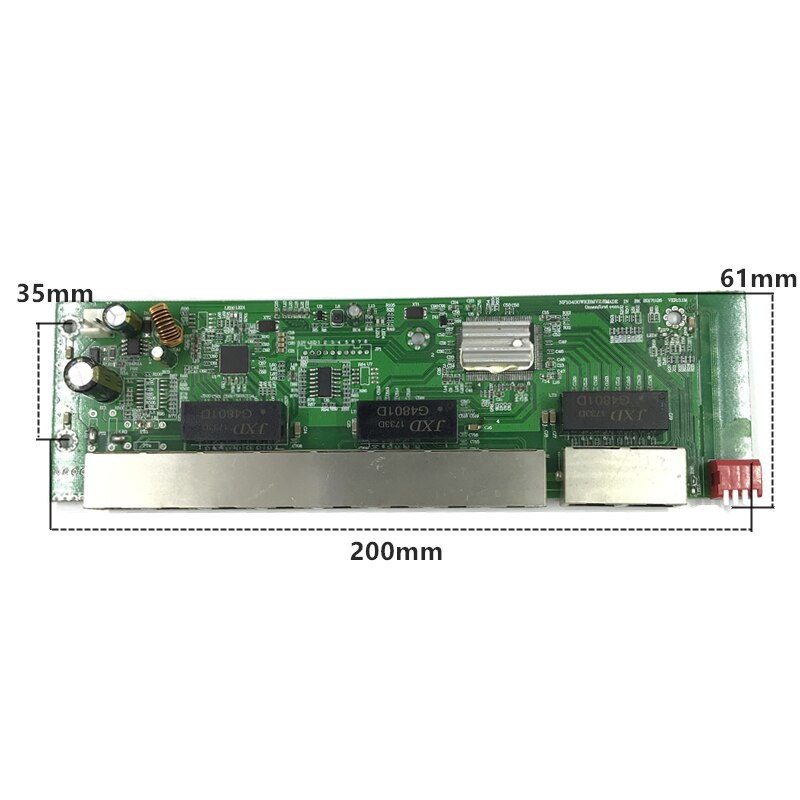 Portas gigabit poe switch não gerenciado 8*10 10 100/100mbps POE porto; 2*10/100/1000 mbps porta de Ligação; porta 280M switch poe NVR