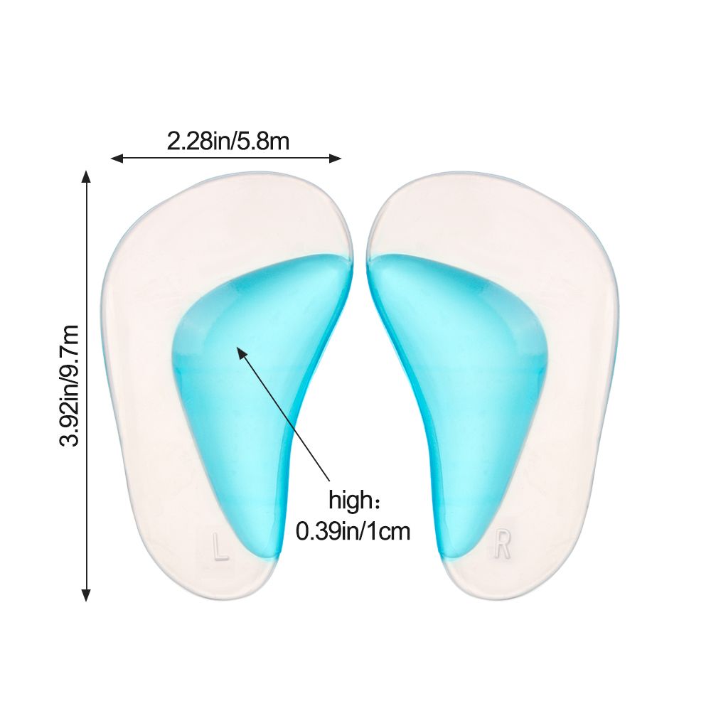 Magische Einlegesohle Plattfuß ortho pä dische Polster Kissen Orthese Bogen Plattfuß Korrektor Unterstützung Einlegesohlen Silikon Gel