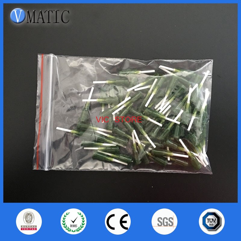 100 st 1/2 tum  (0.5 '' ) x 14g polypropenplast flexibel nålspetsförsäkran