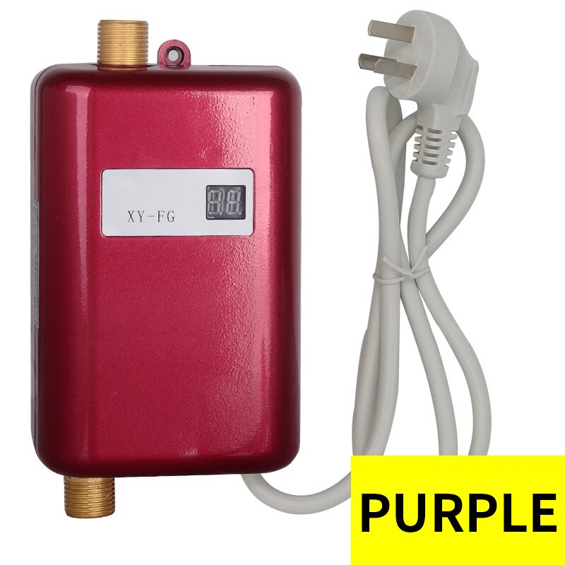 Instant mini kitchen water heater, household storage-free bath, constant temperature quick heating small electric water heater,