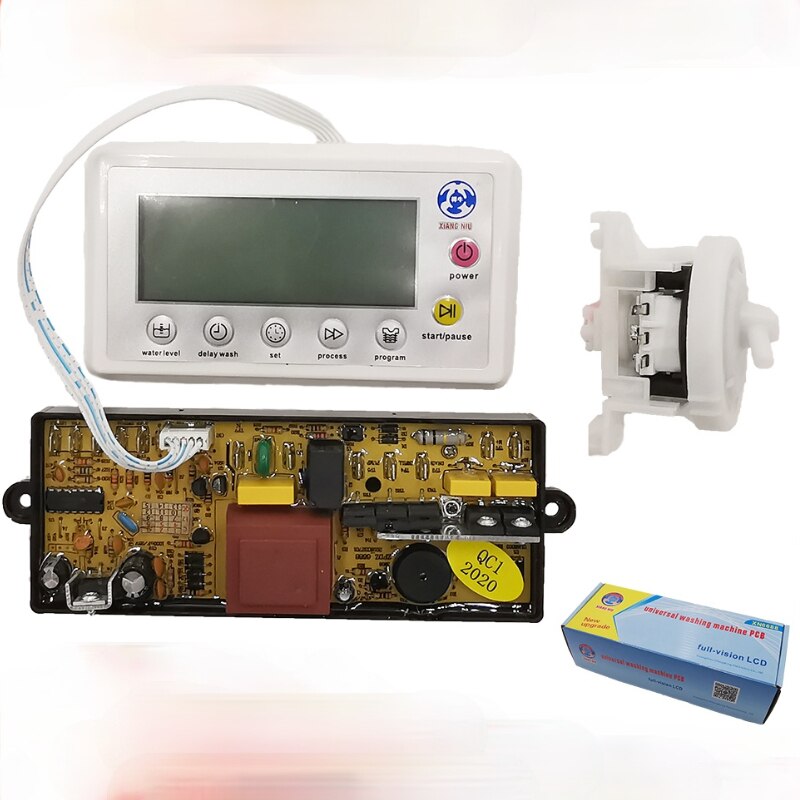 Washing Machine Universal Board Xiangniu XN6688 Washing Machine Computer Waterproof Board Universal Modified Board: Insert board