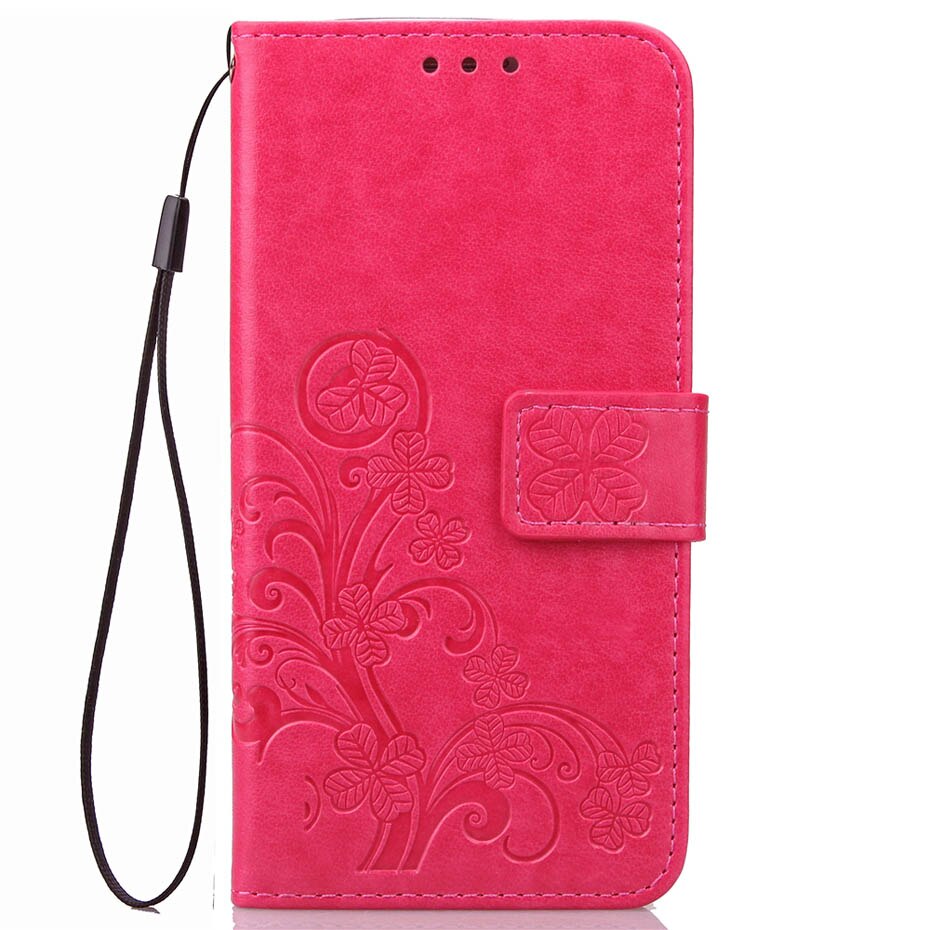 For Rakuten mini Case Cover Rakuten mini Leather Flip Case For Rakuten mini Cover For Rakuten mini Case: RoseRed