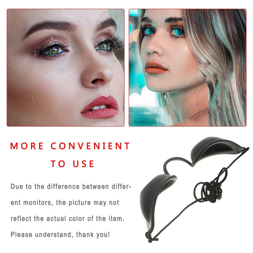 1pcs Soft Sunbathing Eyewear Tanning Goggles Beach Adjustable UV Skin Tanning Eye Protection UV Shield Glasses Black