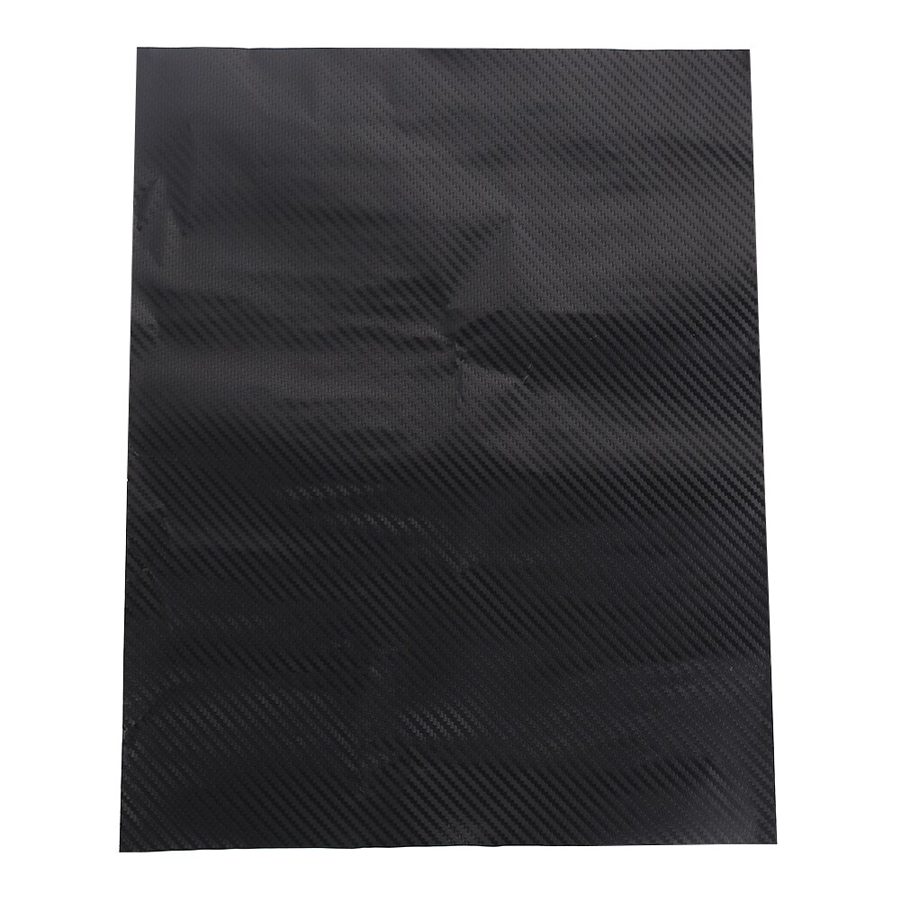 3D Carbon Fiber Film Durable Notebook Carbon Fibre Decal Laptop Black 3D Decal Universal