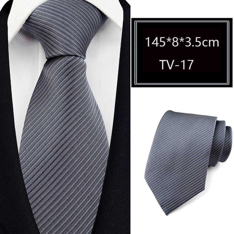 8CM Mens Necktie Stripes Floral Ties For Man Groom Jacquard Woven Neck Tie For Business Wedding Party: Ivory