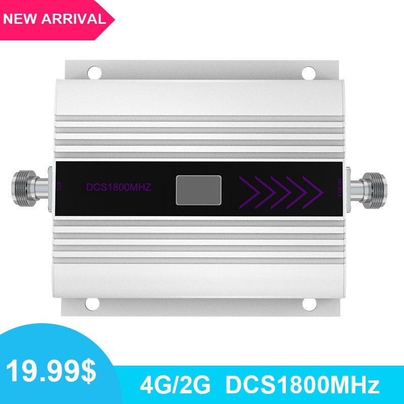 Mini 2G 4G 1800 LTE DCS Repeater Handy Signal Booster Verstärker 4G 1800mhz band 3 Cellular signal Booster Verstärker LCD Display/