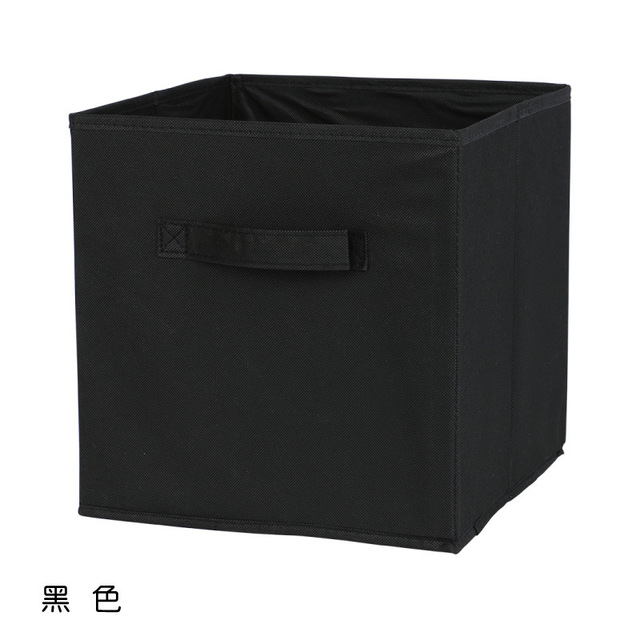 Organisateur de tiroir d'armoire de poubelle de rangement de tissu non tissé, boîte de rangement de vêtements et de sous-vêtements, fournitures pour la maison, stockage de jouets d'enfants: Bleu