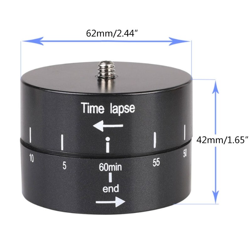 360 degree rotation automatic Time Lapse Camera Mount Panning Rotating for GoPro360 Motorised Pan Panoramic Tripod Head Variable