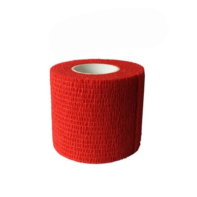 Protection Tool Muscle Care Waterproof Exercise Therapy Bandage Tape Sports Tape Elastic Physio Therapeutic Tape 4.5m * 5cm: Red