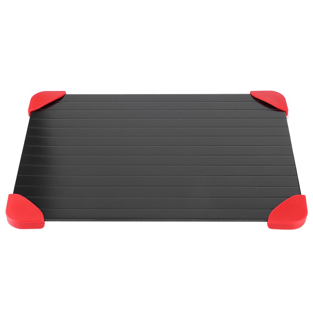 Thawing Plate Defrosting Board Thaw Meat Fish Food +Red Non‑Stick Kitchen for Meat Home