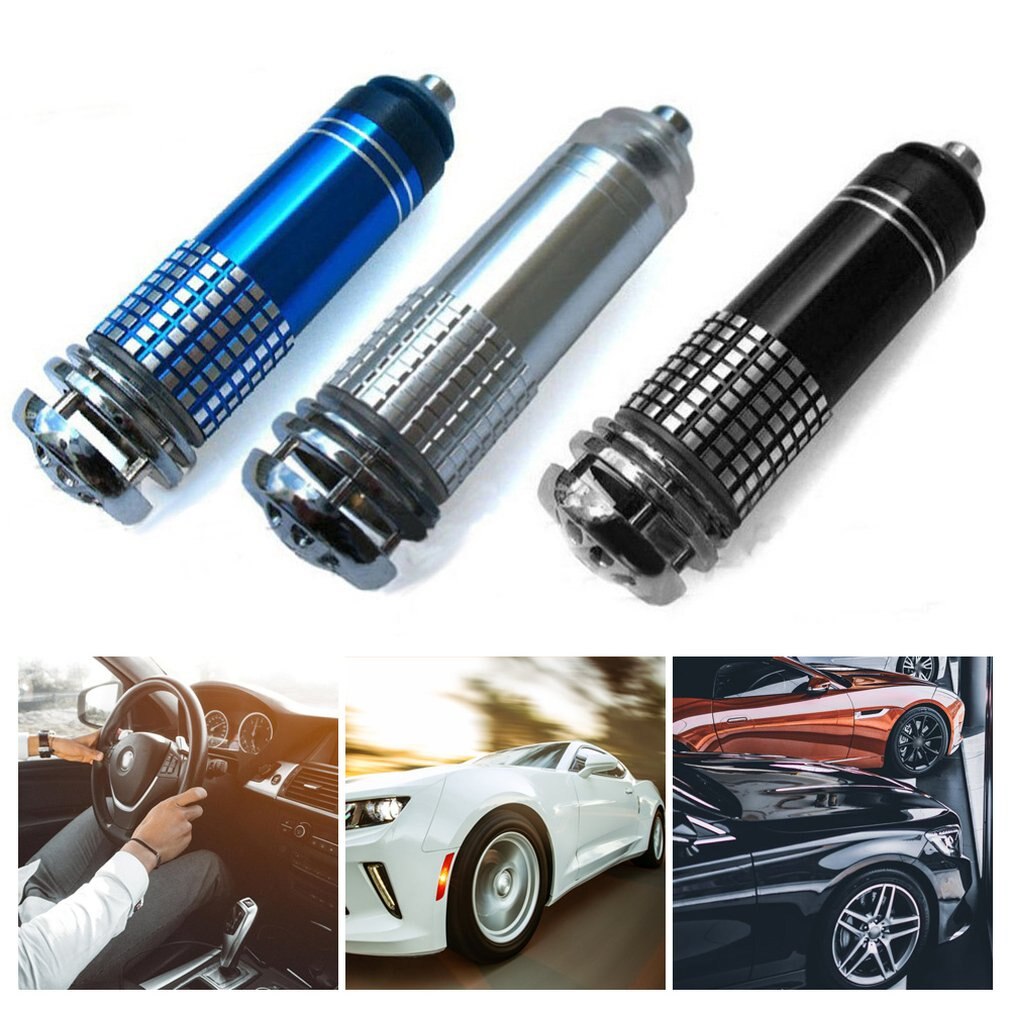 12V Car Air Purifier Universal Mini Auto Car Fresh Air Anion Ionic Purifier Oxygen Bar Ozone Ionizer Cleaner Air Humidifier