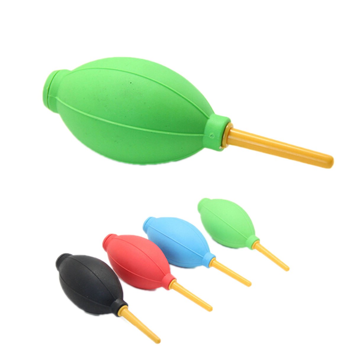 Outil universel de nettoyage de lentilles binoculaires CCD, appareil photo de clavier, nettoyeur de poussière, pompe de soufflage d'air en caoutchouc