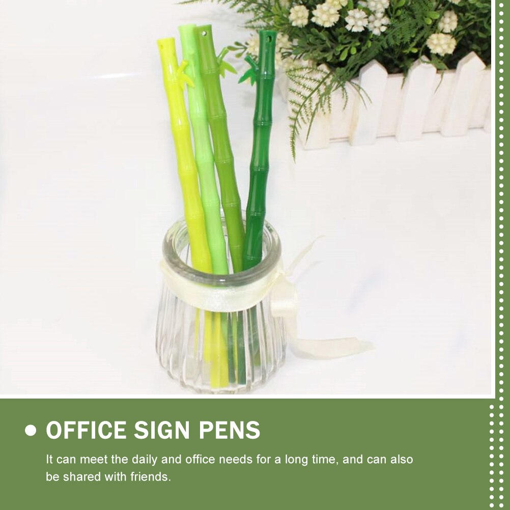 12Pcs Sign Pen Fine Point Pen Black-gel Sign Pen Student Stationery Signing Pens