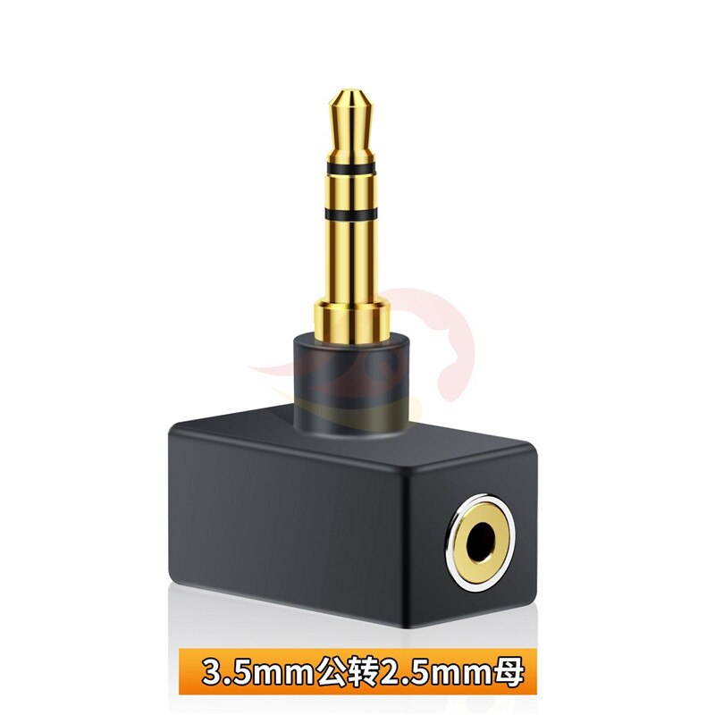 Audiophile Adapter słuchawek 2.5mm 3.5mm 4.4mm złącze mężczyzna kobieta HiFi Jack 2.5 3.5 4.4 konwerter Audio wtyczka gniazda słuchawkoego: 3.5 Male 2.5 Female