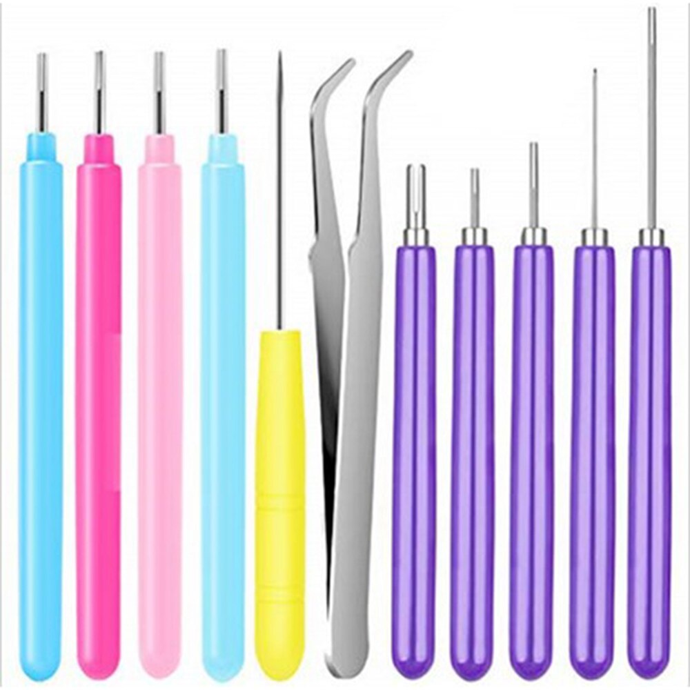 DIY Paper Quilling Tools Slotted Kit Quilling Needle Pen Curling Paper Cardmaking Project Tools Set for Beginner
