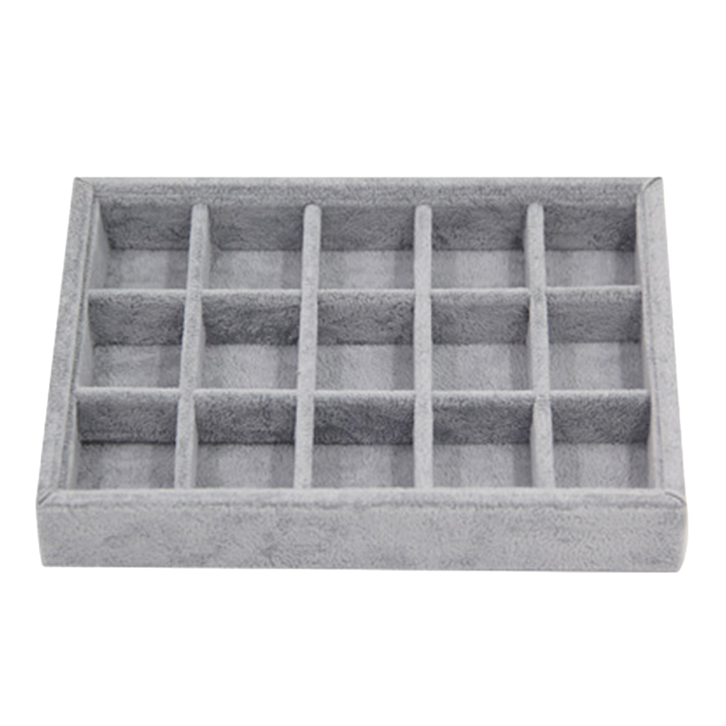 Sieraden Lade Lade Insert Display Show Case Organizer Voor Ketting Armband: 15 Grid