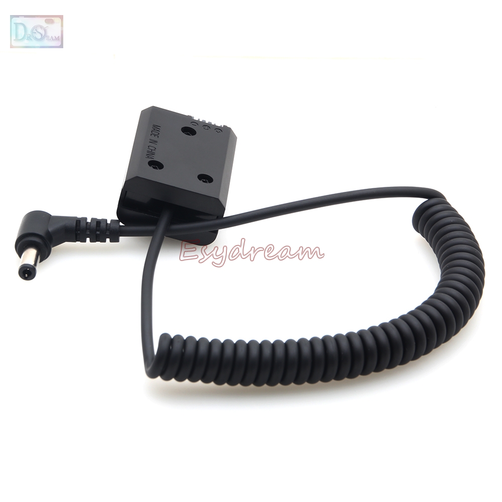 NP-FW50 FW50 Dummy Batterij Koppeling Adapter met DC Male Connector Power Opgerolde Kabel voor Sony A7 II A6500 A6400 a6300