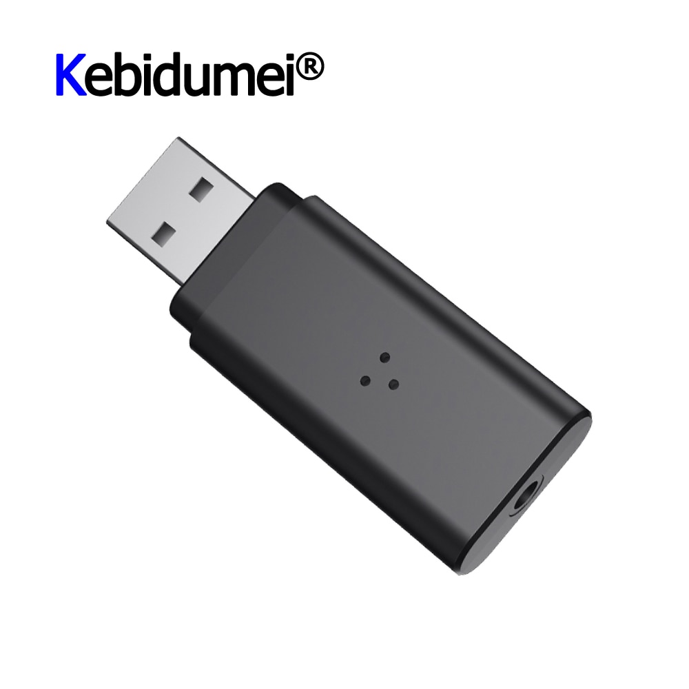 3.5MM USB Adapter Bluetooth Ontvanger Draadloze Handsfree Bluetooth V5.0 Adapter Voor Speaker Voor Auto Voor Android IOS