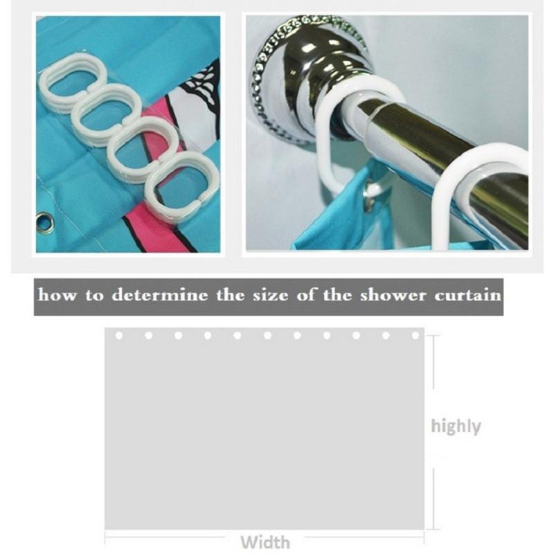 Mooie Kat Afdrukken Douchegordijn Polyester Waterdicht Doek Douchegordijnen Badkamer Gordijn Baden Gordijn Badkamer Gordijn