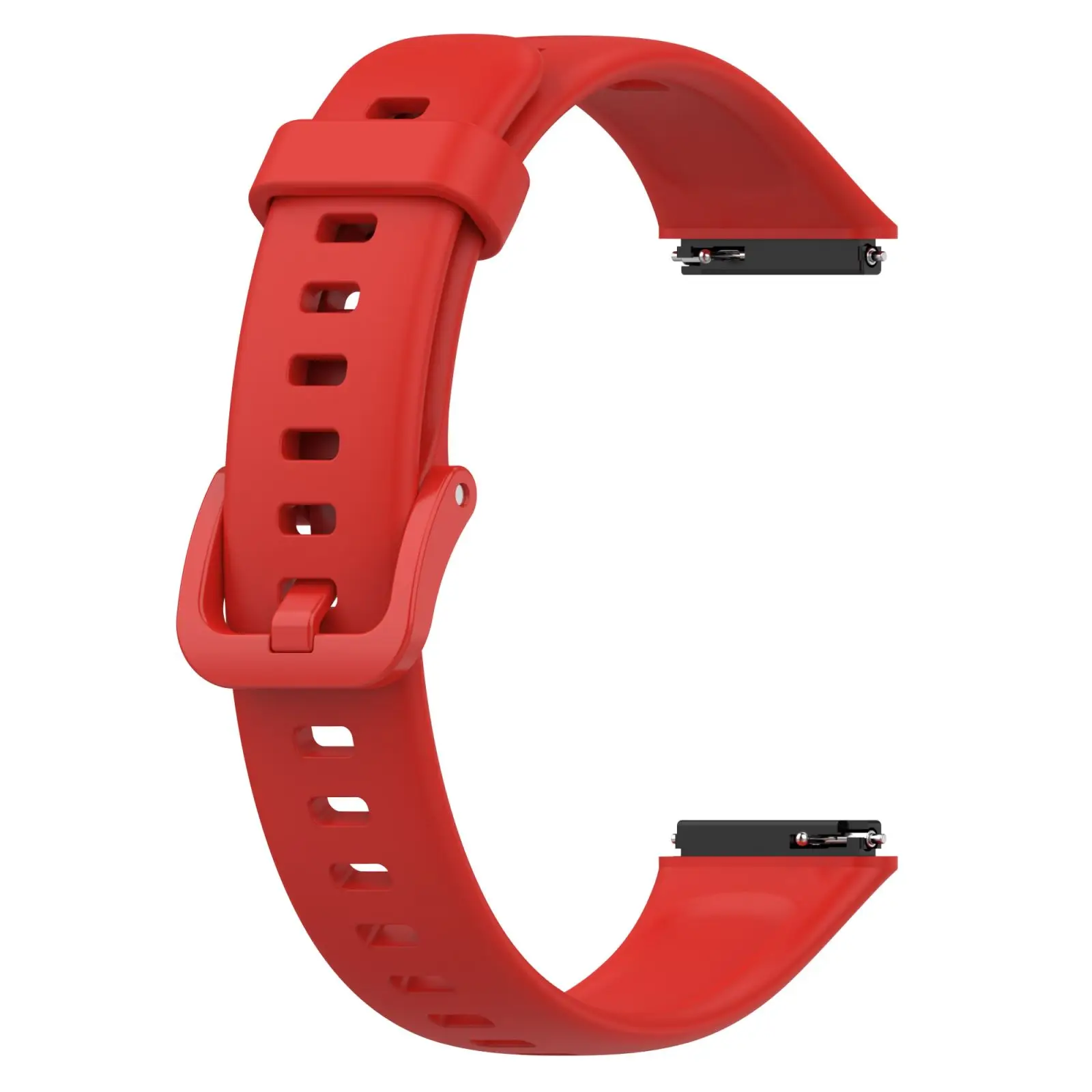 For Huawei Band 7 Sport Silicone Watchband SmartWatch Strap: Red