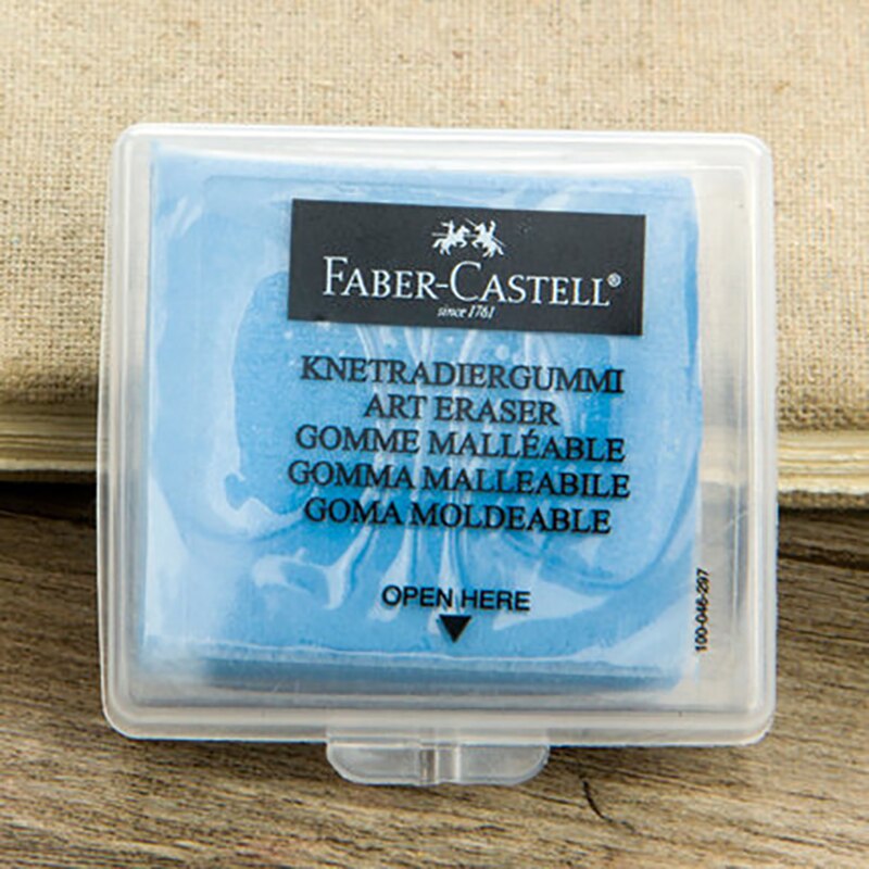 Plasticity Rubber Soft Eraser Wipe highlight Kneaded Rubber For Art Pianting Sketch Plasticine Stationery: blue