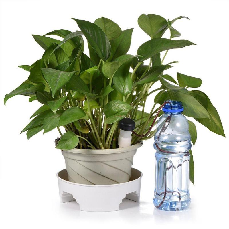 Herramienta de riego automático para jardín, sistema de riego por goteo automático para interior, plantas, espiga para hogares, novedad, 8 Uds.