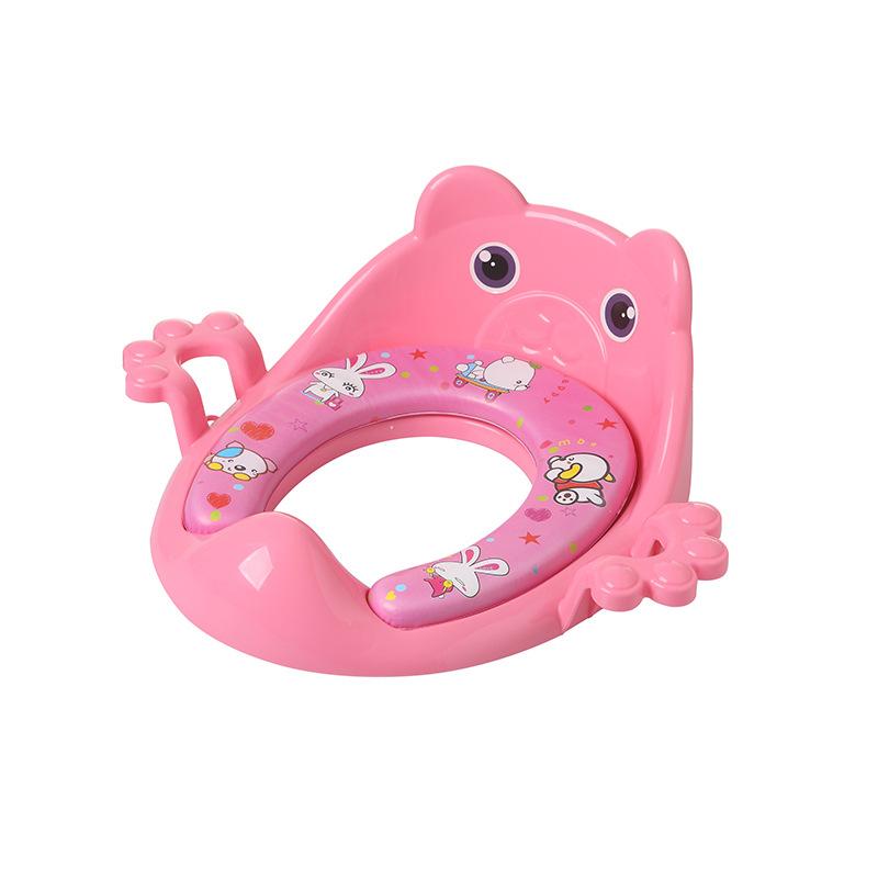 Draagbare Baby Potje Multifunctionele Baby Wc Auto Potje Kind Pot Training Meisjes Jongen Potje Kids Stoel Toiletbril Kinderen pot: Roze