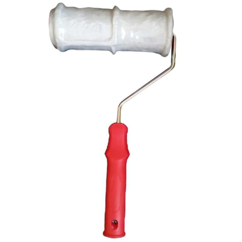 Rodillo de pintura de ladrillo para decoración de pared del hogar, herramienta de bricolaje, textura de pintura artística, rollo de flores rodantes, 2206TS