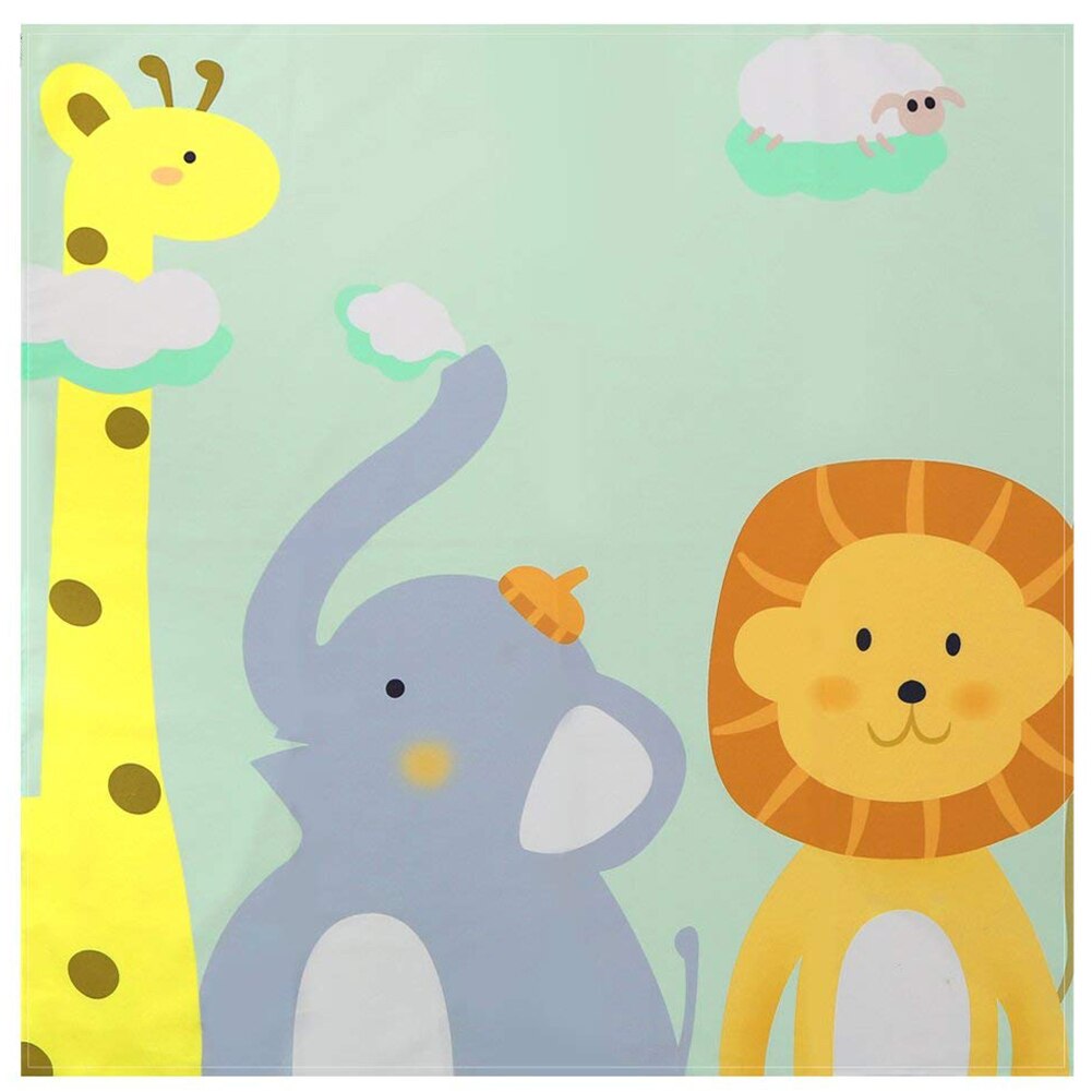 Multipurpose Baby Kids Protector Antislip Hoge Stoel Vloermat Animal Print Spelen Picknick Makkelijk Schoon Polyester 130 X130cm