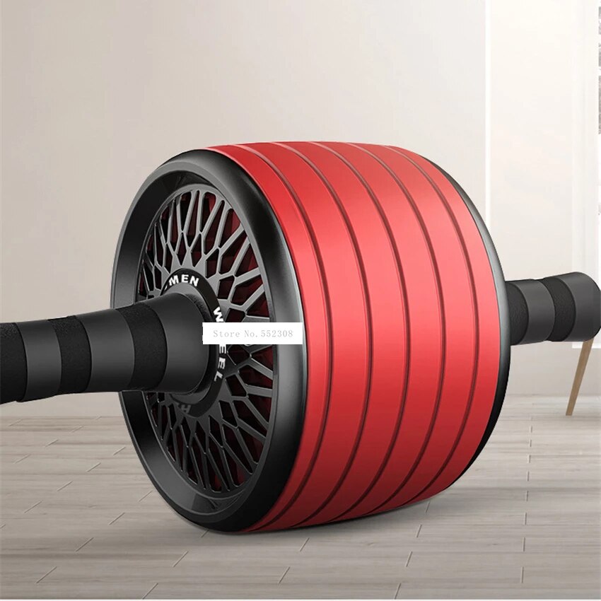 Single-Wheel Large Ab Roller Coaster Antiskid Ab Power Roller Multi Angle Exercise Abdominal Muscle Wheel Mute Abdomen Trainer