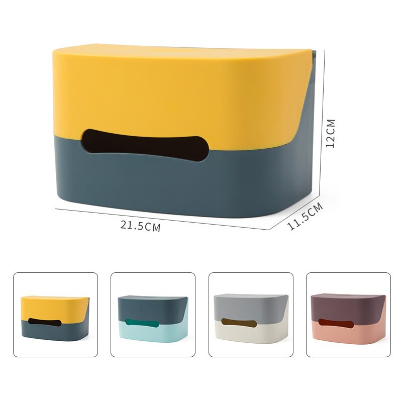 Badkamer Toiletrolhouder Keuken Papieren Tissue Doos Plastic Wc Dispenser Wall Mounted Roll Papier Opbergdoos Gratis Ponsen
