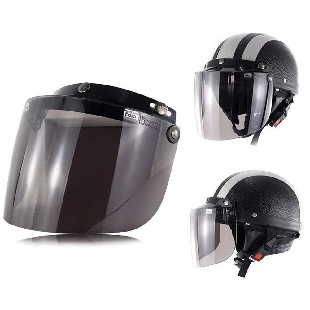 Motorhelm lens vintage uv-bescherming vizier met beugel helm accessoires  hb88: Theeplakje