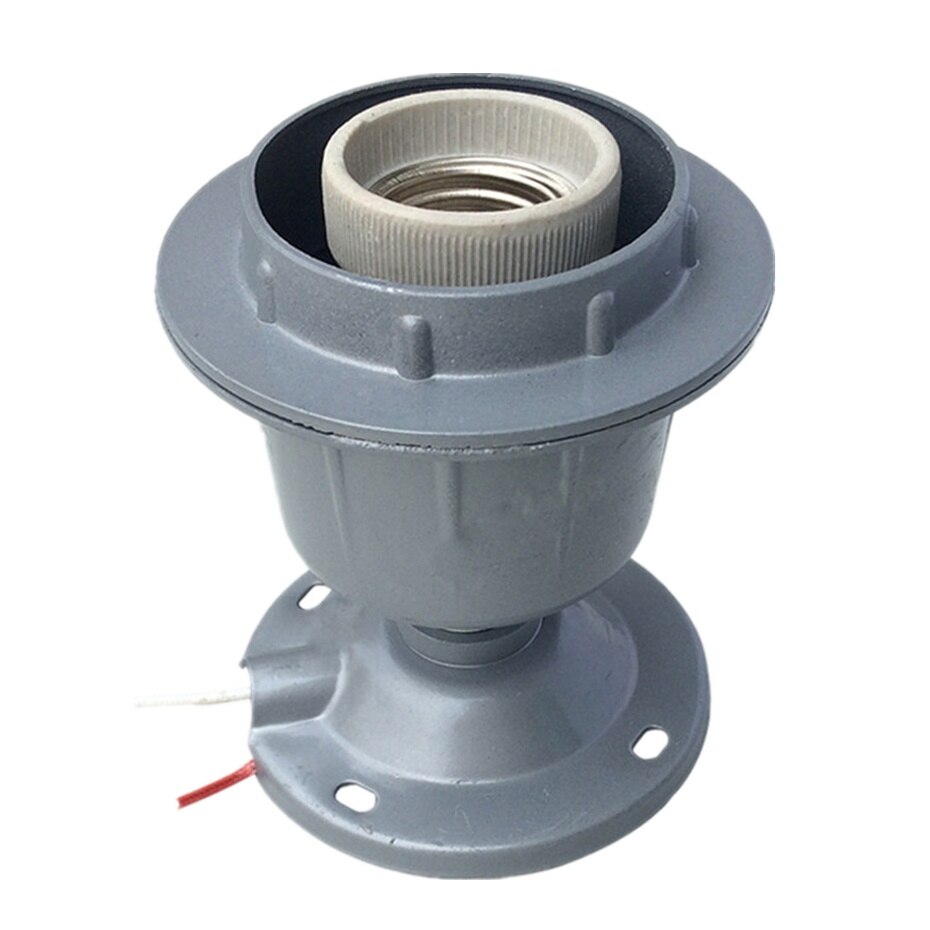 E27 lampe utgangspunkt aluminium støping gruvedrift lampe lokk  e40 aluminium-dekke lampeholder energisparende lamper tykkere sokkel
