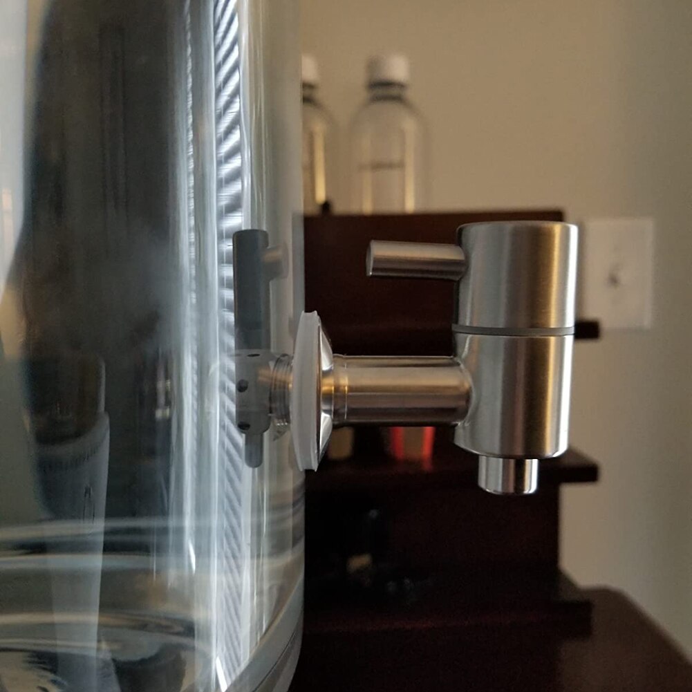 stainless steel Glass Wine Bottle Faucet Jar Barrel Water Tank Faucet With Filter Wine Valve Water Dispenser Switch Tap Bibcocks