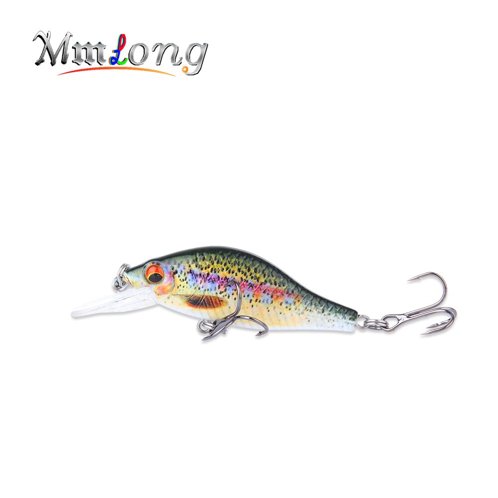 Lot de 10 leurres de pêche à manivelle 9,5 cm