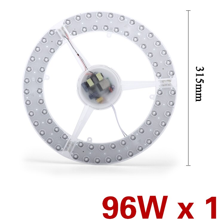 Smart home control Tuya Smart Life LED ceiling light wick 96W 72W Panel Lamp AC 165-265V Remote Dimmable Control for room lights: 1pcs 96w